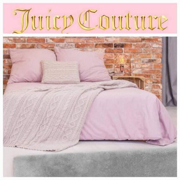 Juicy Couture Home Kendra Shag Glitter Accent Rug- Silver Grey